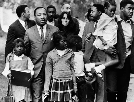 Civil rights archival photograph from the JT Johnson collection